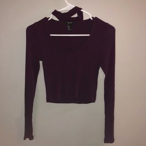 🌟Crop Top With Choker🌟